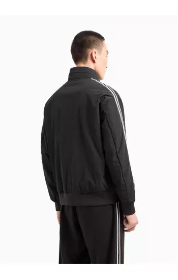 ARMANI EXCHANGE Giubbotto nero con zip, foto 2