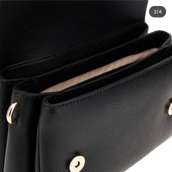 GUESS JEANS Borsa a tracolla nera, foto 3