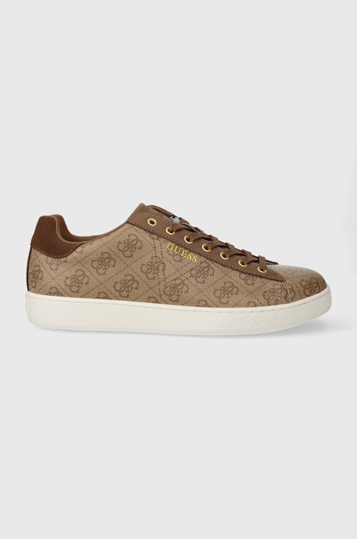 GUESS JEANS Sneakers Nola marrone, foto 1