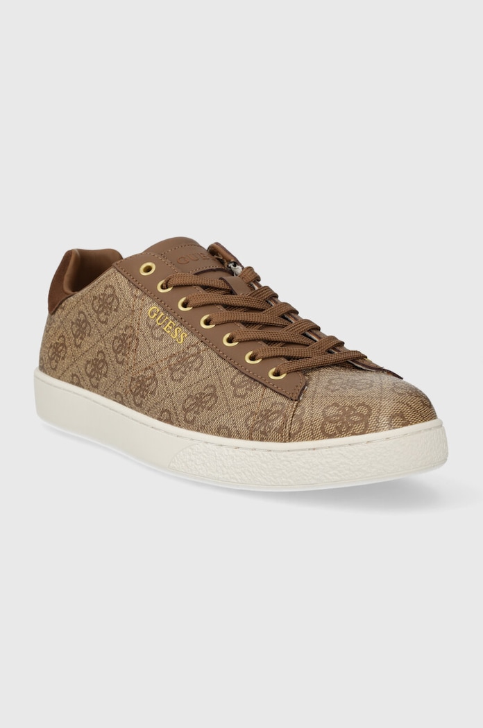 GUESS JEANS Sneakers Nola marrone, foto 2