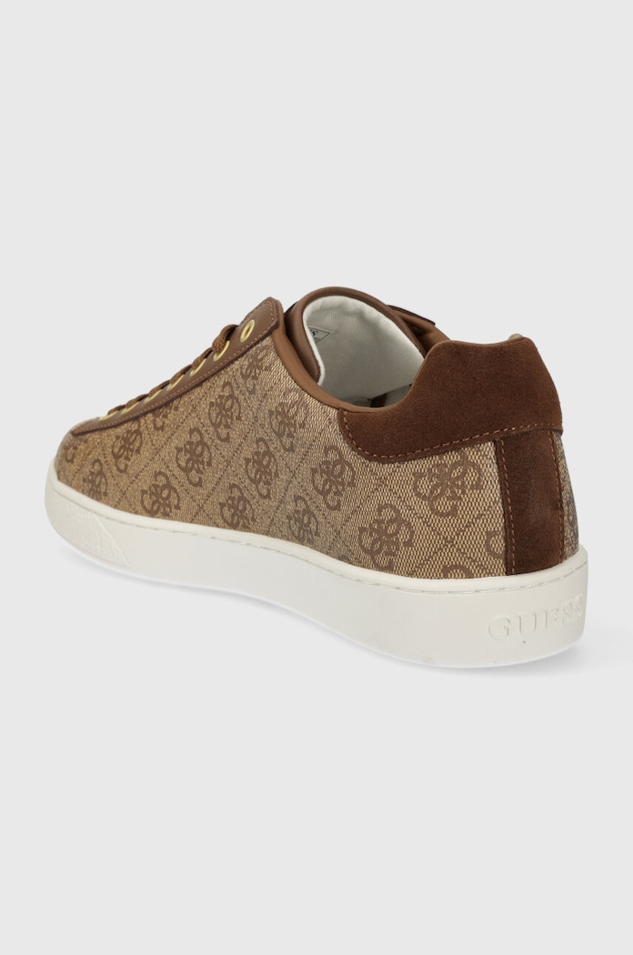 GUESS JEANS Sneakers Nola marrone, foto 3