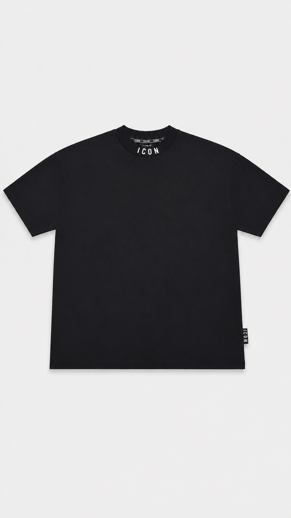 ICON T-shirt oversize nera