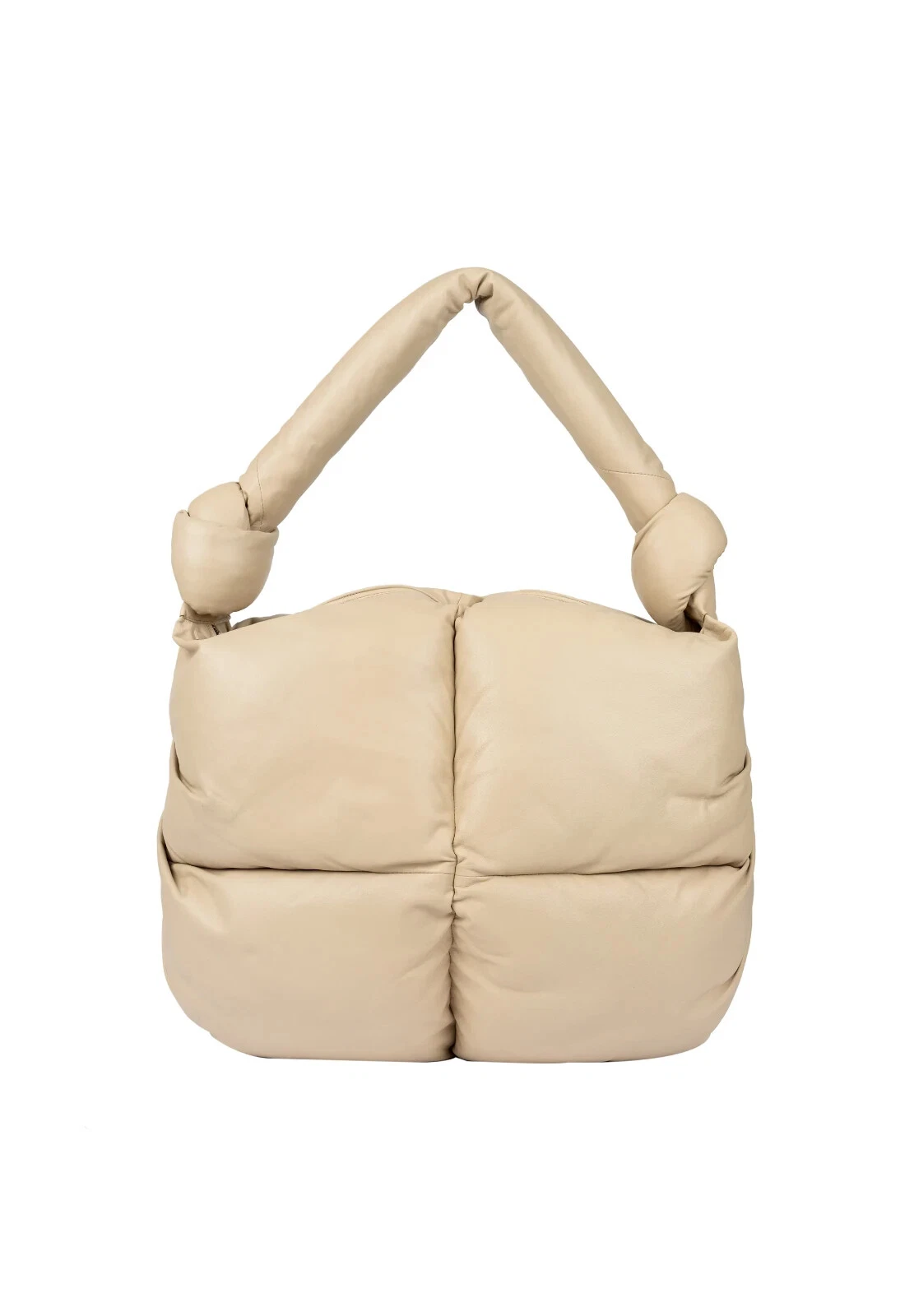 STYLISM DENMARK Borsa donna beige in pelle, foto 1
