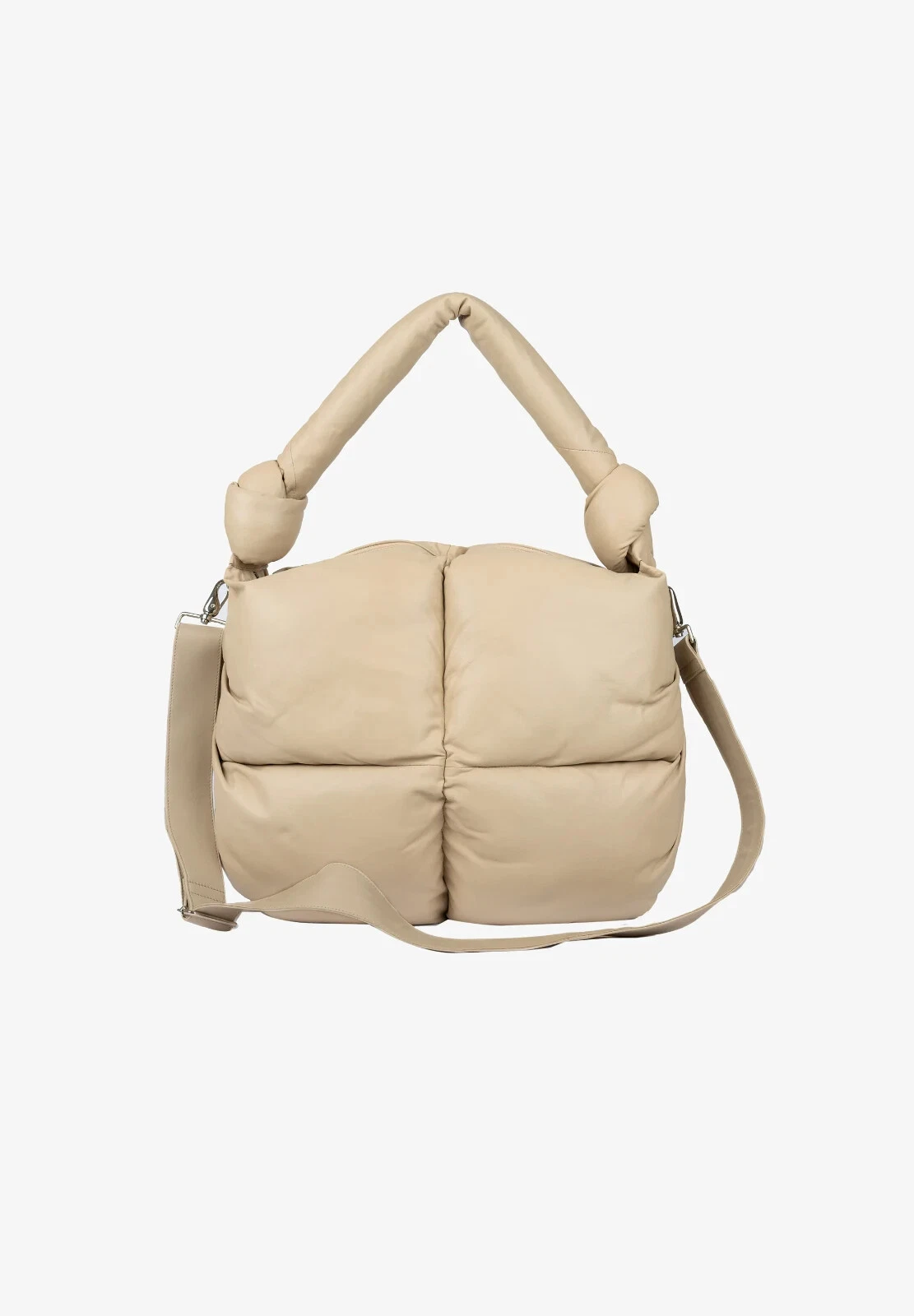 STYLISM DENMARK Borsa donna beige in pelle, foto 2