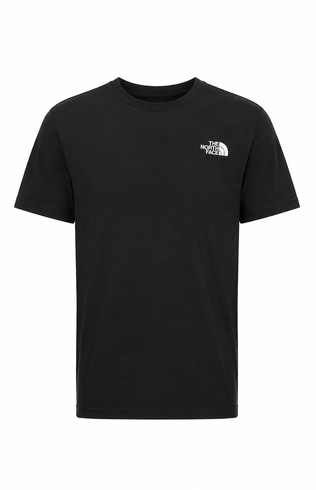 THE NORTH FACE T-shirt nera fronte e retro, foto 1