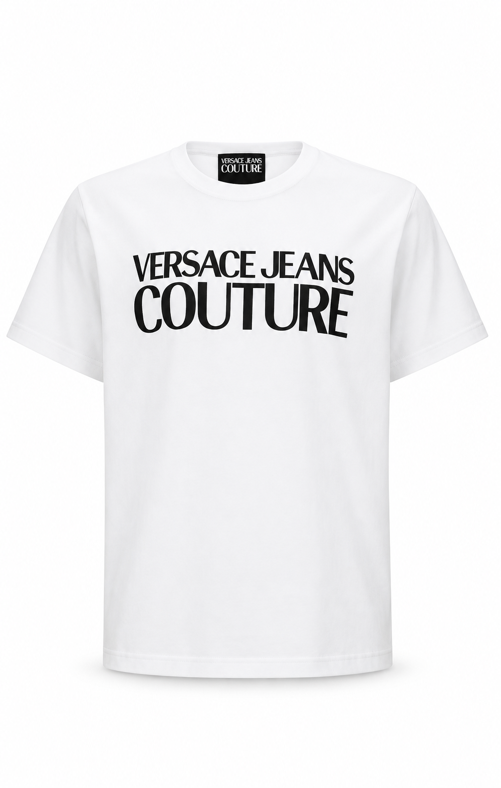 VERSACE JEANS COUTURE T-shirt bianca con logo